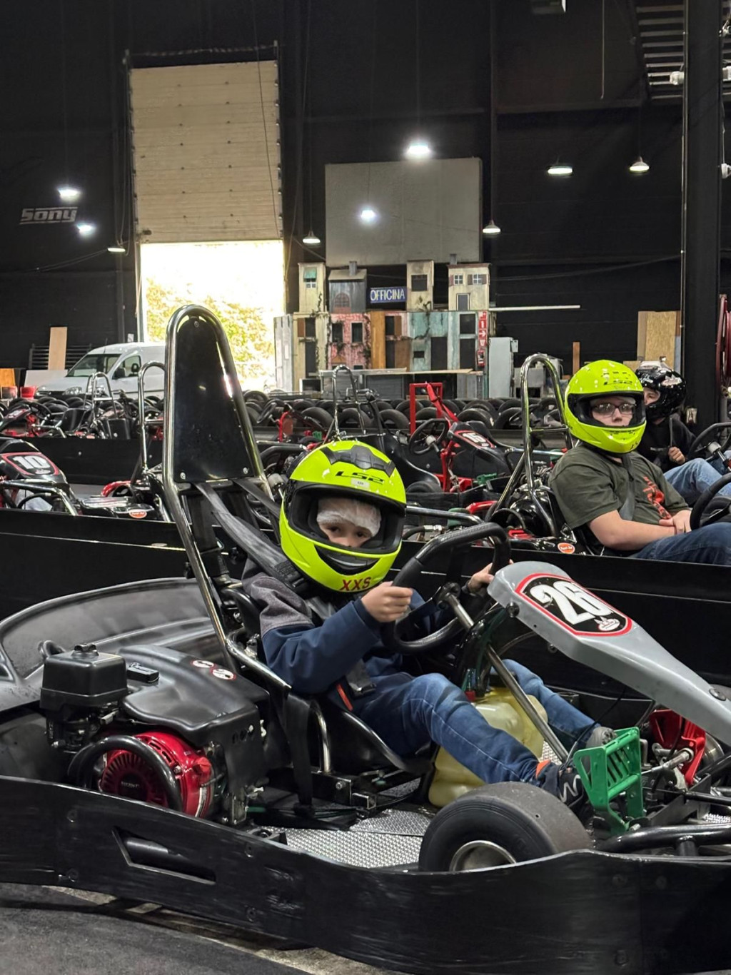 Kartbahn Detail